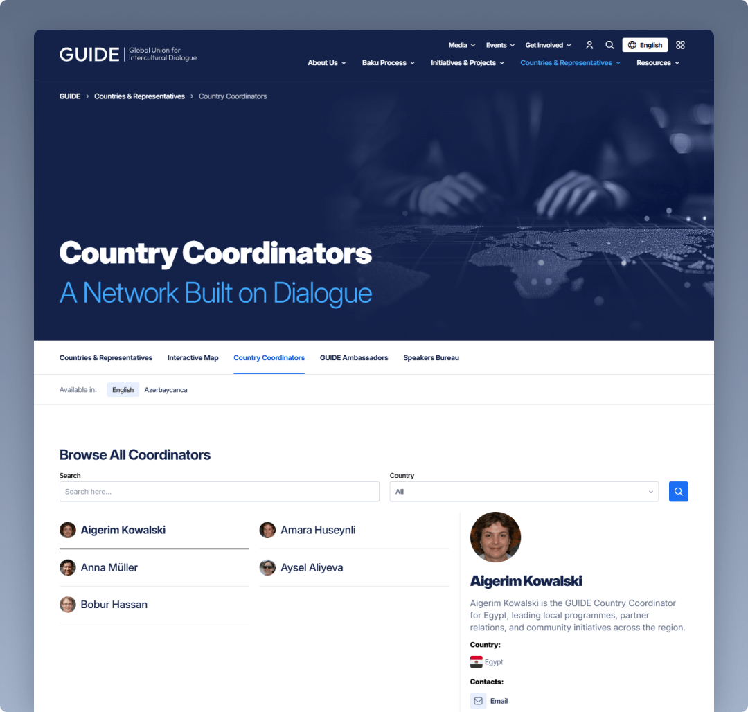 Country Coordinators