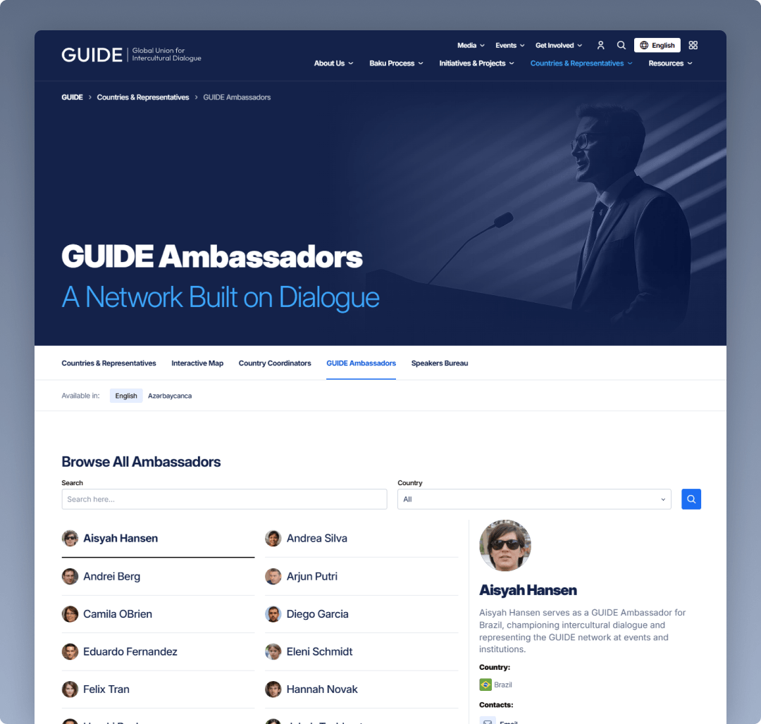 GUIDE Ambassadors